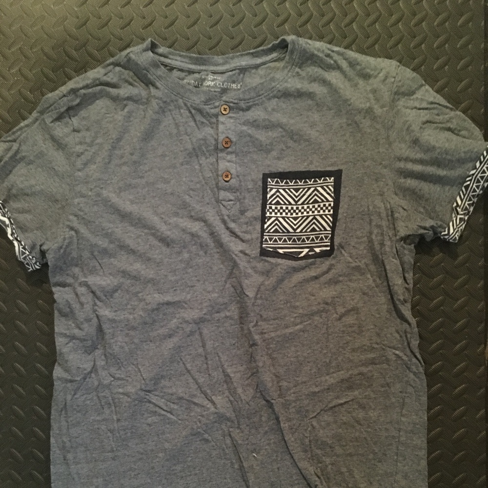 Fitted Pocket T Shirt, Jersey Cut